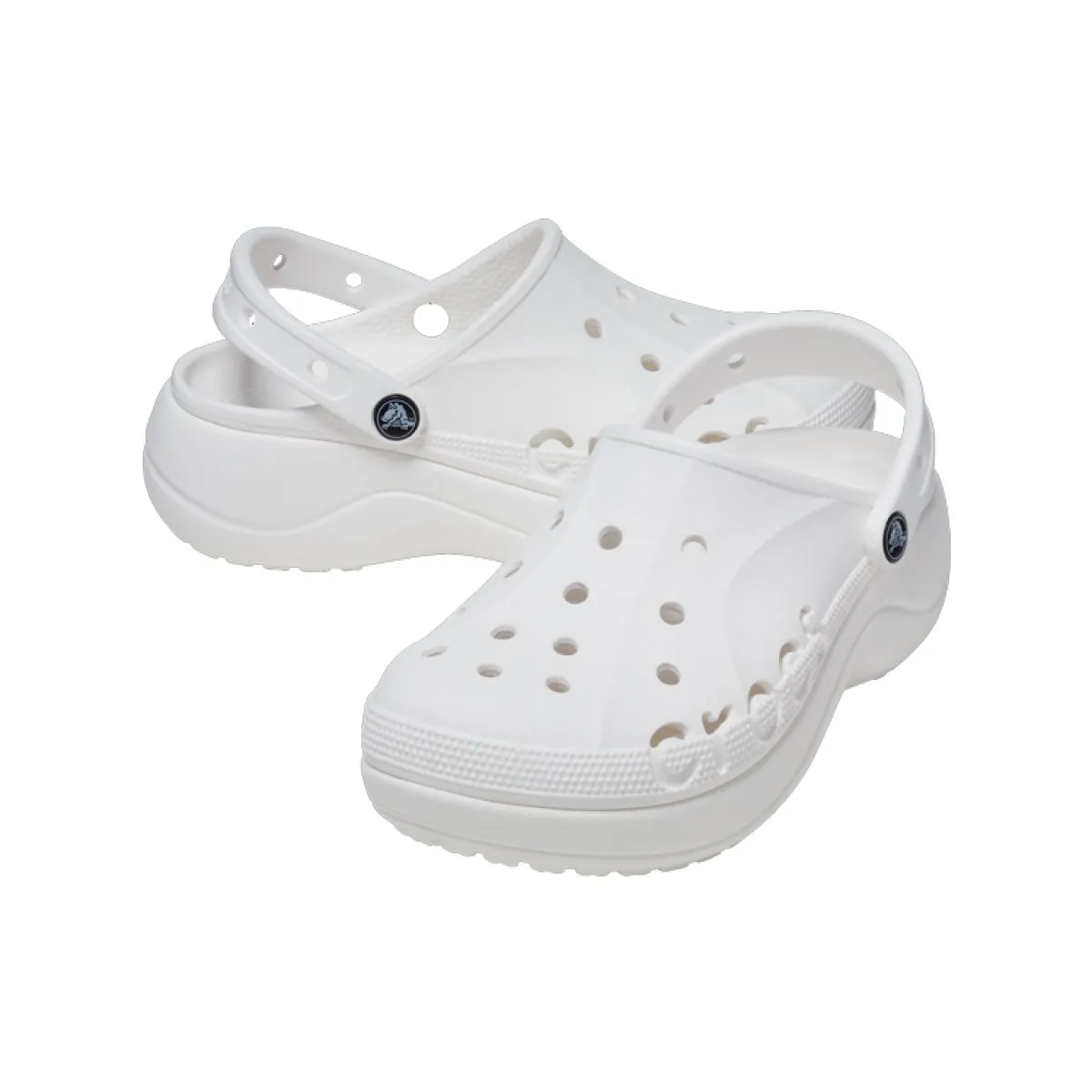 Сабо Crocs Classic Baya Platform Slide 4.1 cm White
