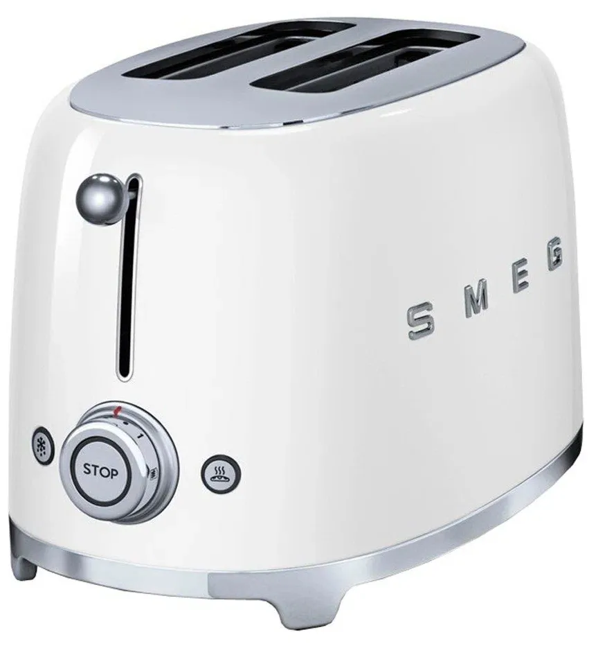 Тостер Smeg TSF01WH White
