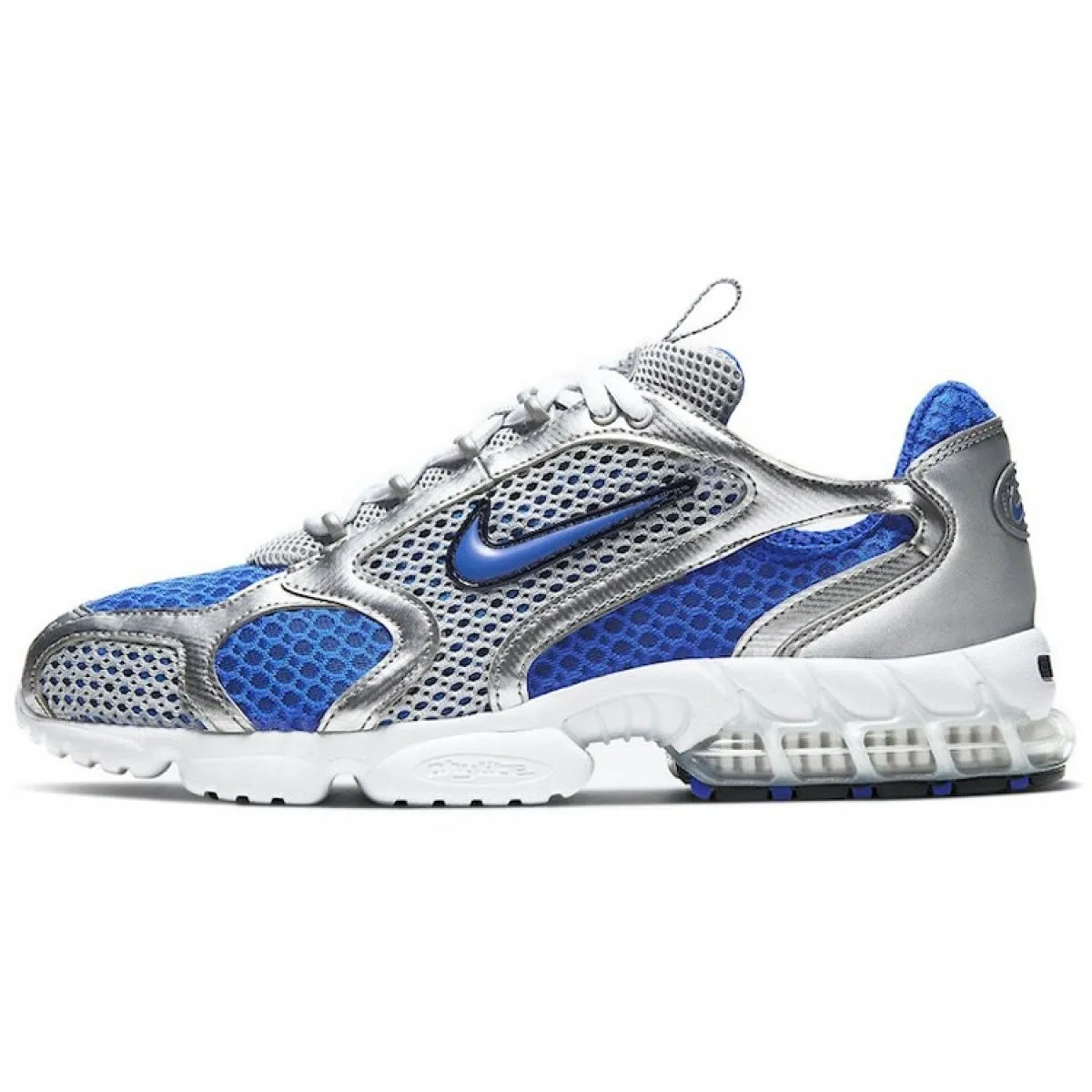 Мужские кроссовки Nike Air Zoom Spiridon Cage 2 Silver/Blue
