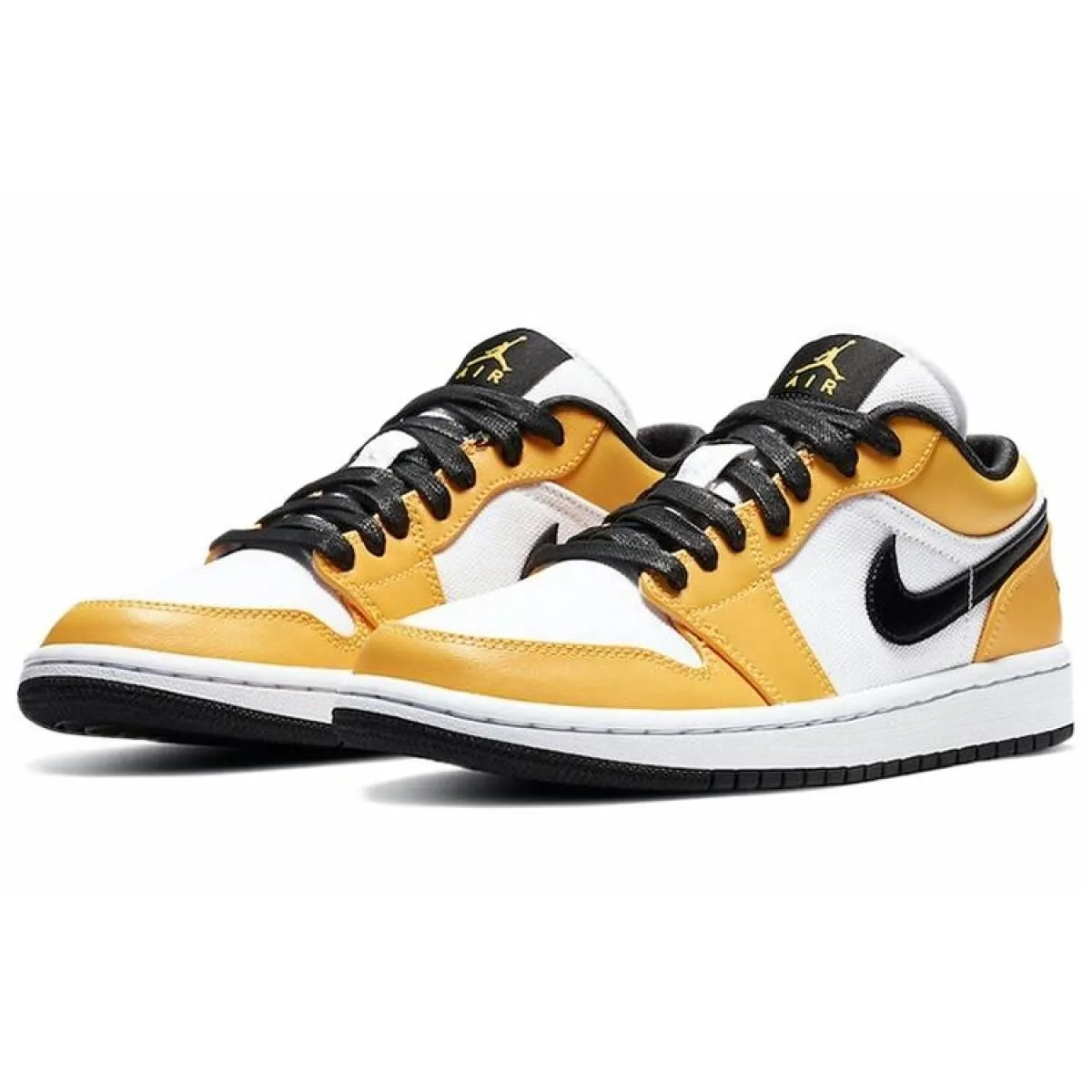 Женские кроссовки Jordan 1 Low Laser Orange