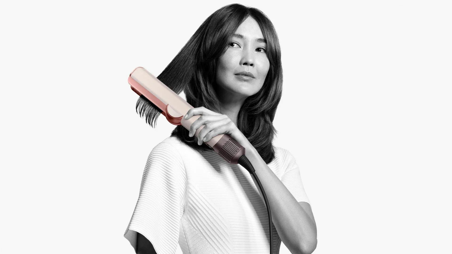 Выпрямитель для волос Dyson Airstrait Straightener HT01 + Travel Case, Ceramic Pink / Rose Gold