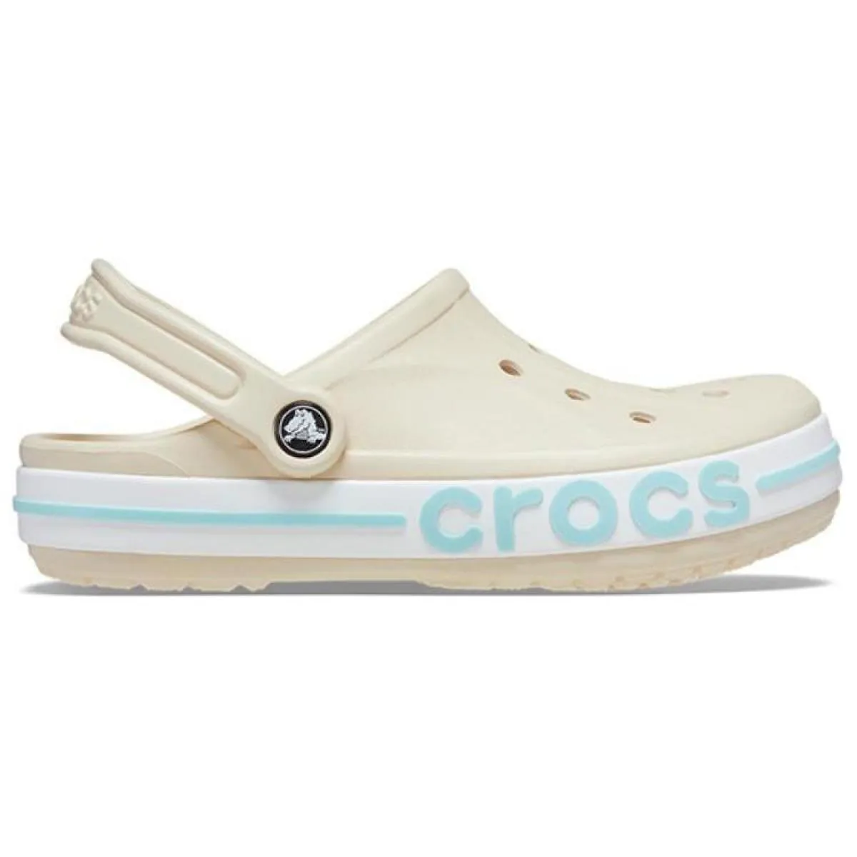 Сабо Crocs Bayaband Clog 3 cm Beige Blue