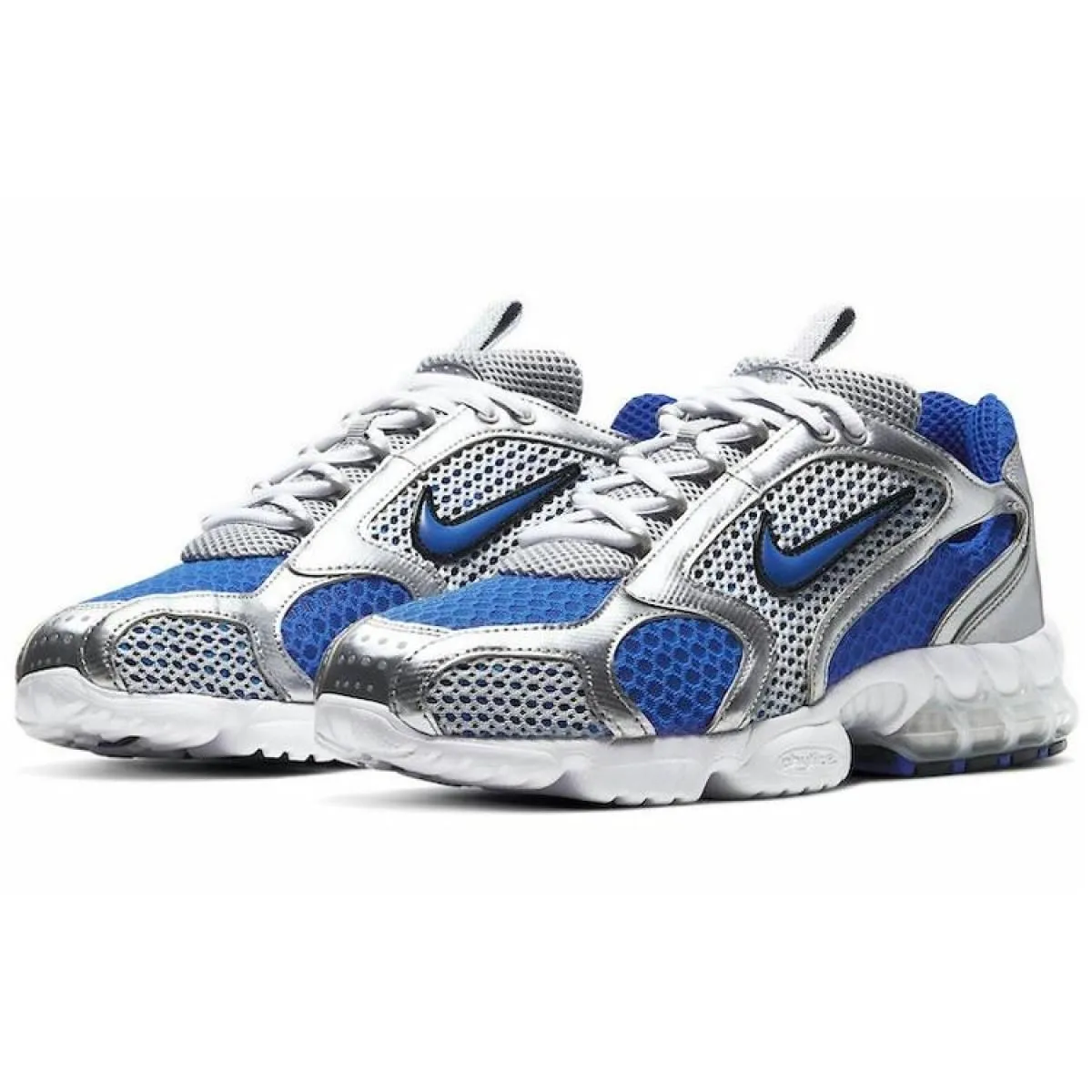 Мужские кроссовки Nike Air Zoom Spiridon Cage 2 Silver/Blue