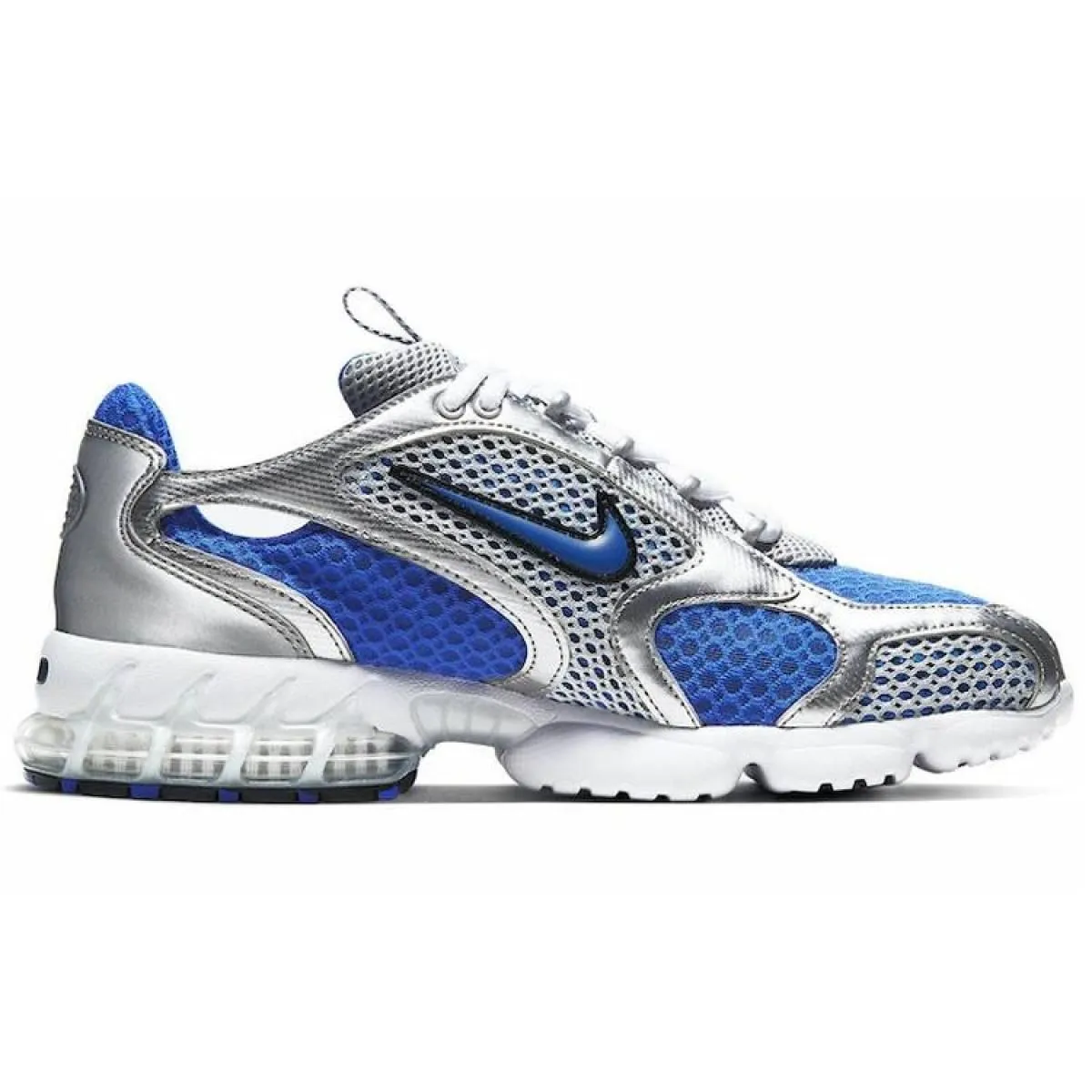 Мужские кроссовки Nike Air Zoom Spiridon Cage 2 Silver/Blue