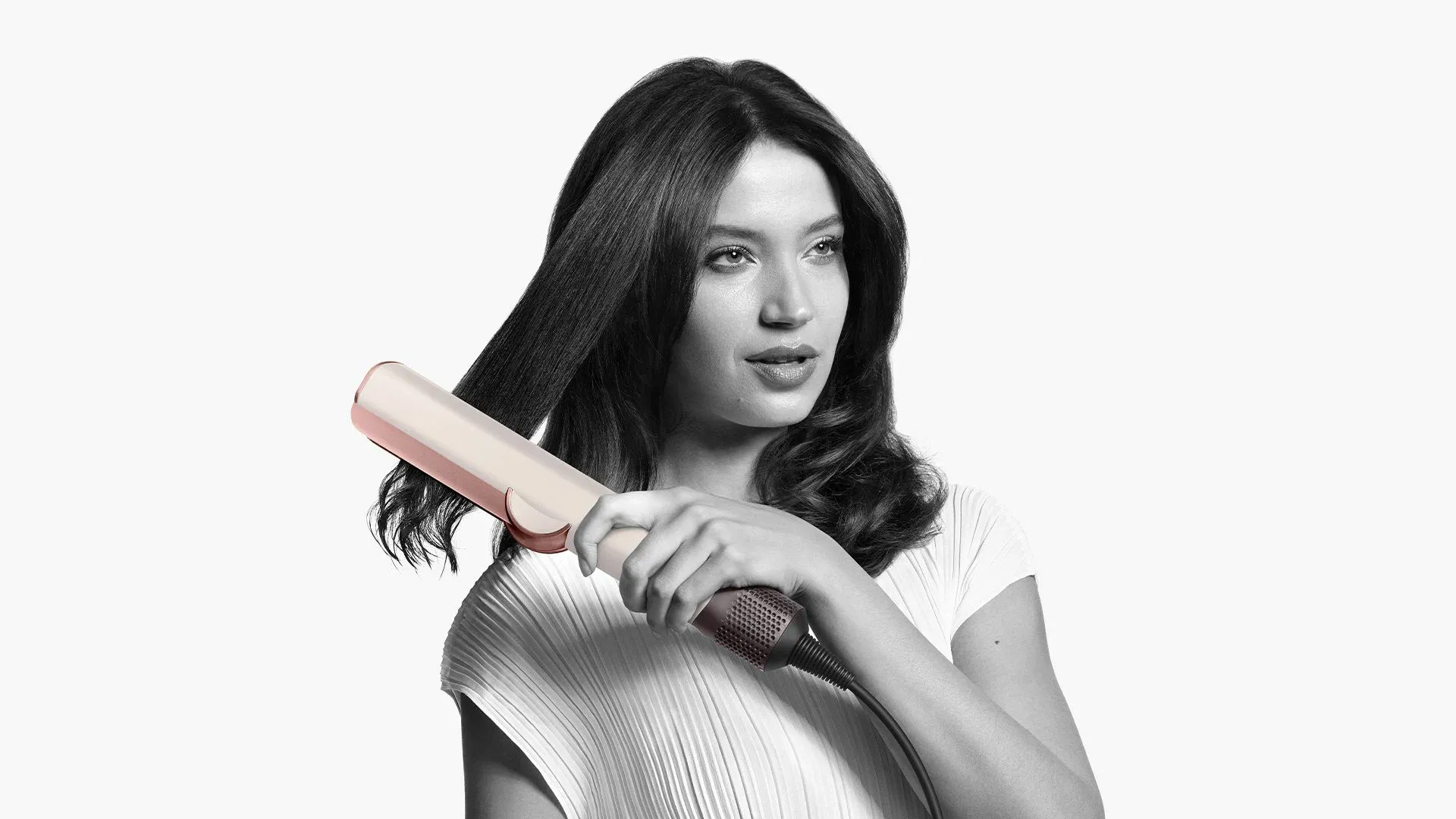 Выпрямитель для волос Dyson Airstrait Straightener HT01 + Travel Case, Ceramic Pink / Rose Gold