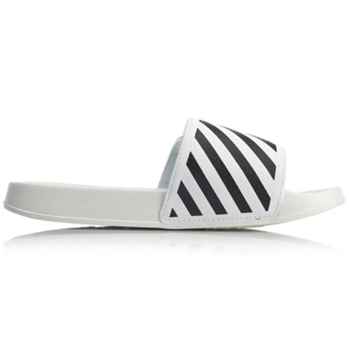 Женские шлёпанцы Disney x LiNing White/Black