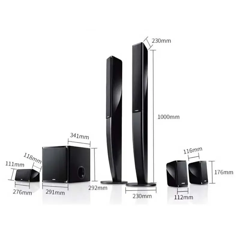 Акустическая система для домашнего кинотеатра Yamaha NS-PA41 5.1 Black