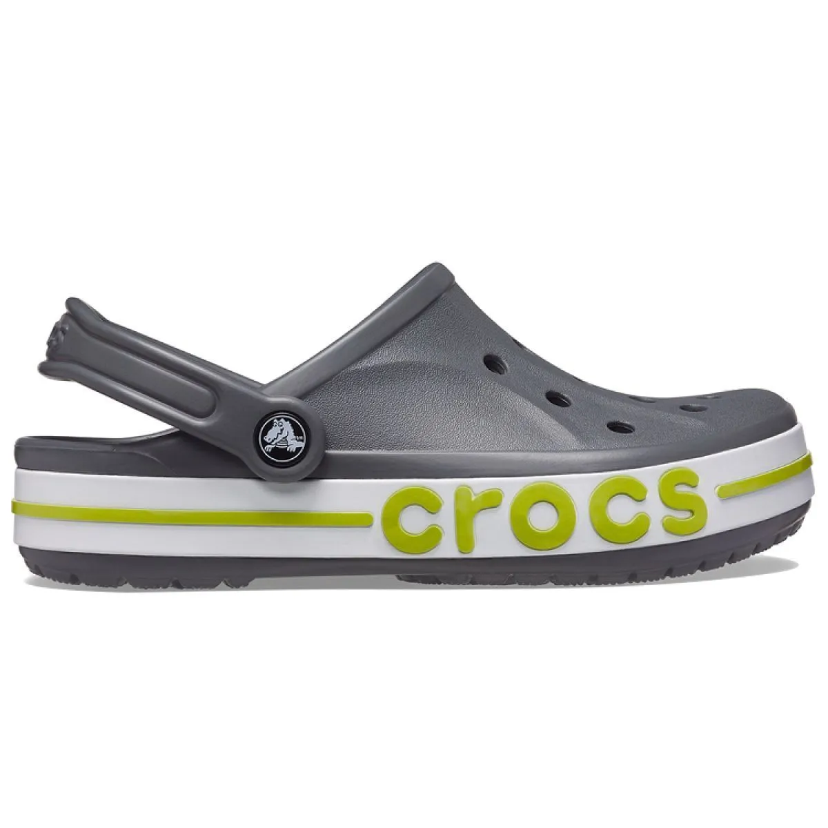 Сабо Crocs Bayaband Clog 3-5 cm Gray