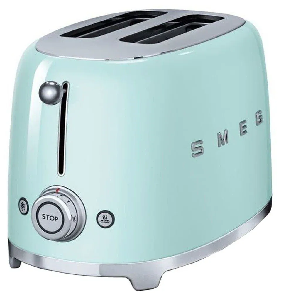 Тостер Smeg TSF01WH Mint