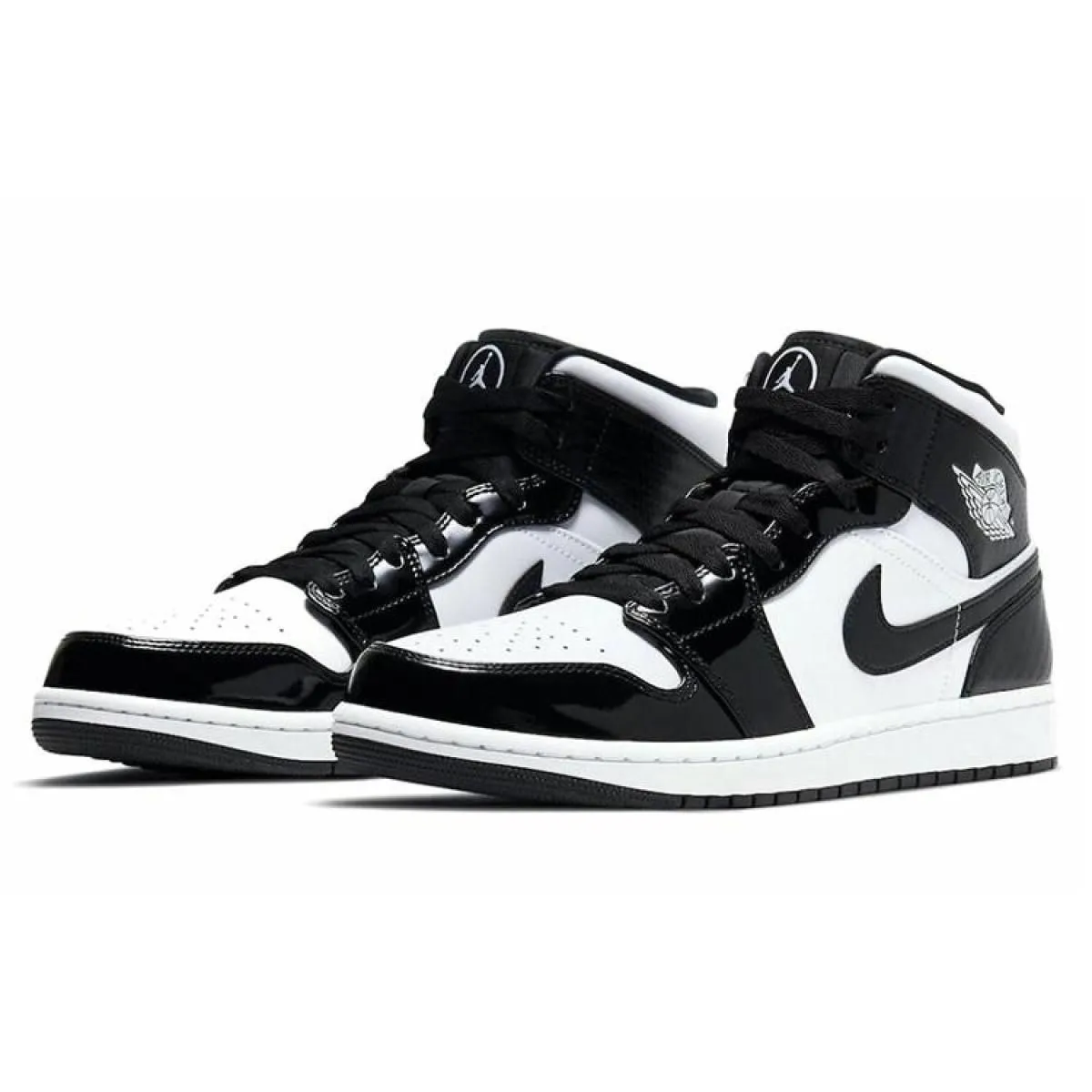 Мужские кроссовки Air Jordan 1 Mid Carbon Fiber All-Star 2021 Black/White