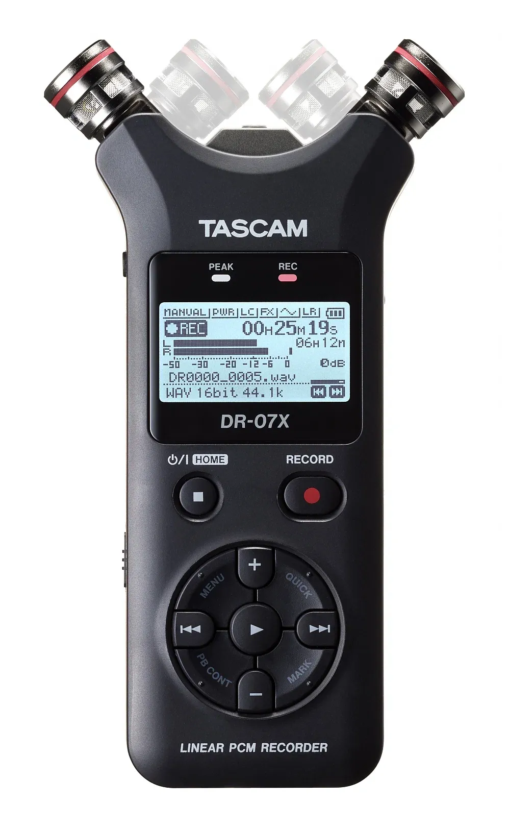 Диктофоны Tascam DR-07X Black