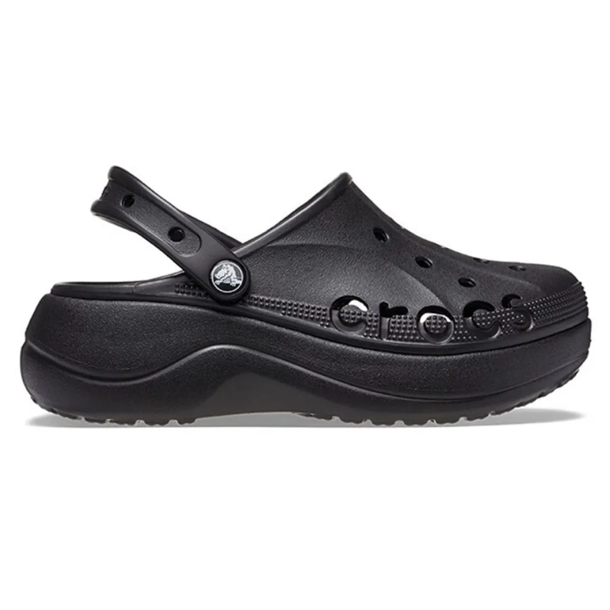 Сабо Crocs Baya Platform Clog 4.1 cm Black