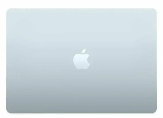 15.3" Ноутбук Apple MacBook Air 15 M4 (2025) 16 GB RAM/512 GB SSD, 10 CPU/10 GPU, Sky Blue, английская клавиатура