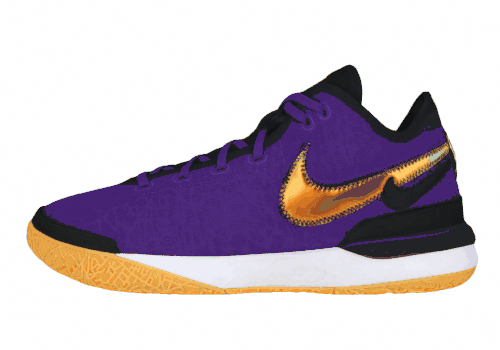 Мужские кроссовки Nike LeBron NXXT Gen Purple Gold