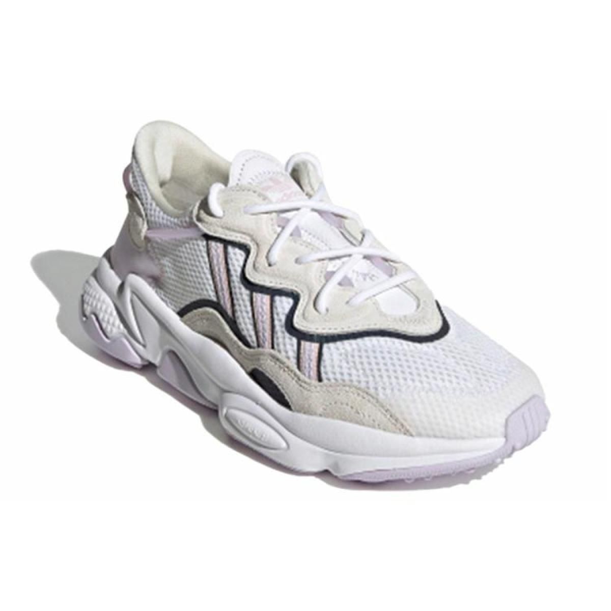 Женские кроссовки Adidas Originals Ozweego White/Brown/Purple