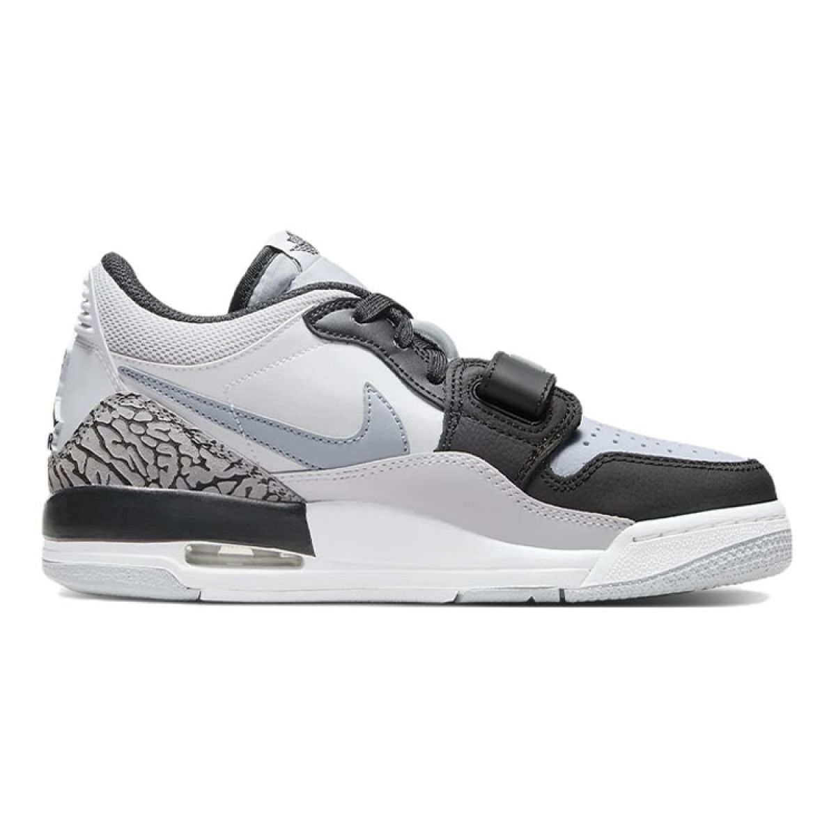 Подростковые кроссовки Jordan Legacy 312 Low White/Black/Grey GS
