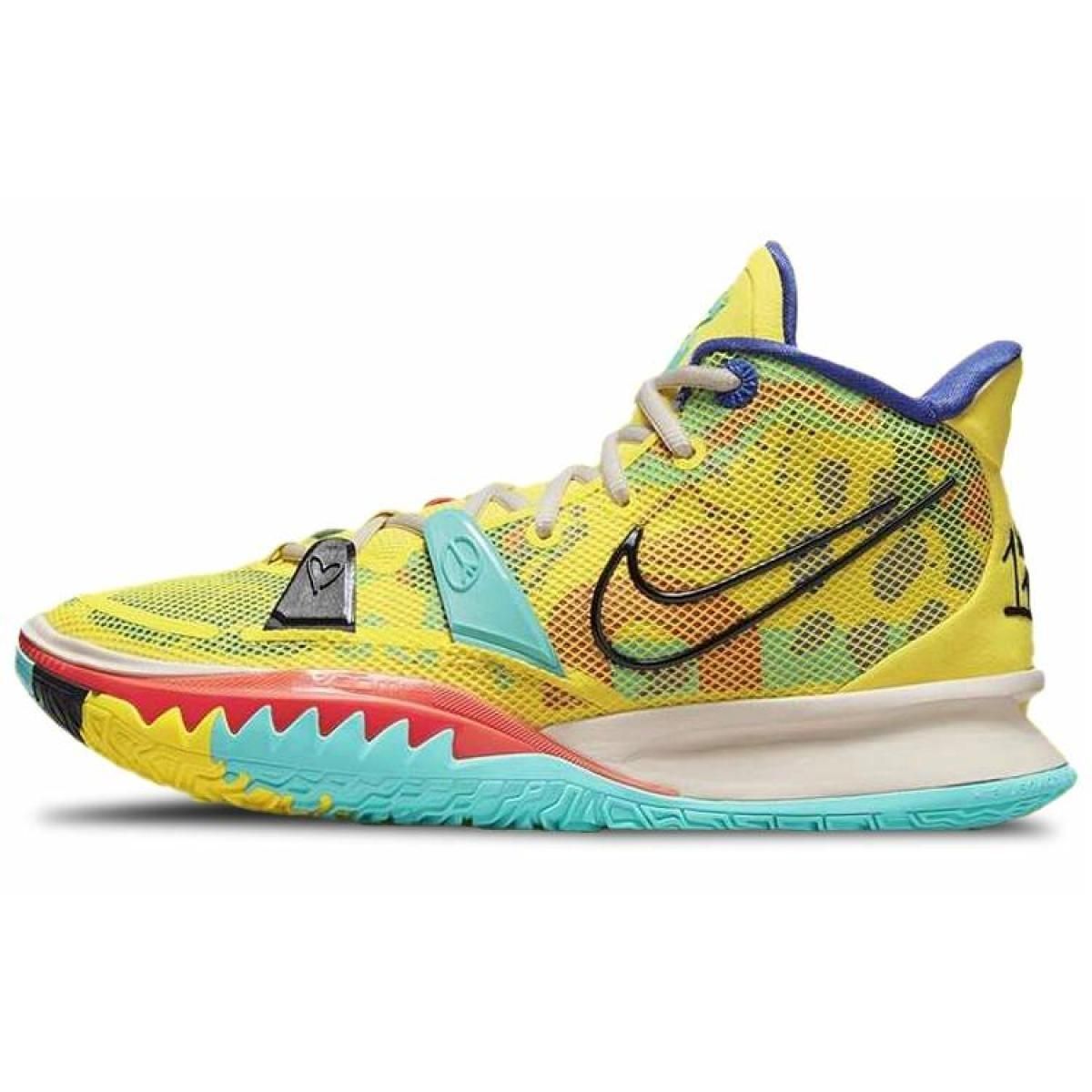 Кроссовки Nike Kyrie 7 Lemon Yellow