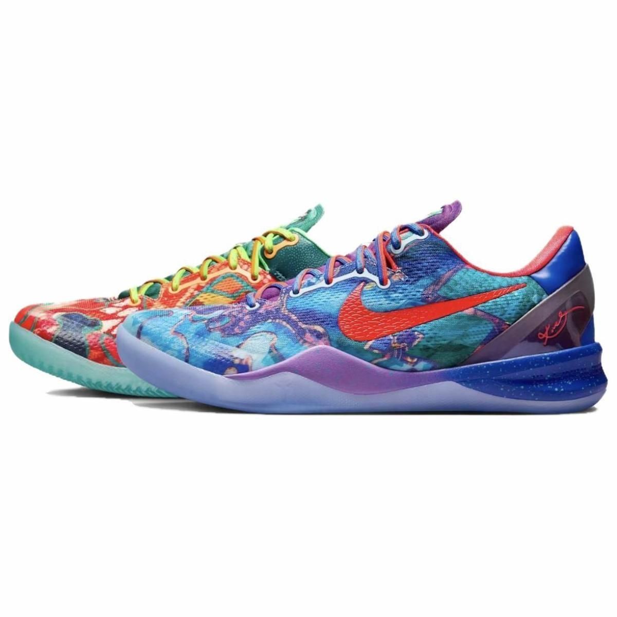Кроссовки Nike Kobe 8 Protro What The Kobe Orange/Blue