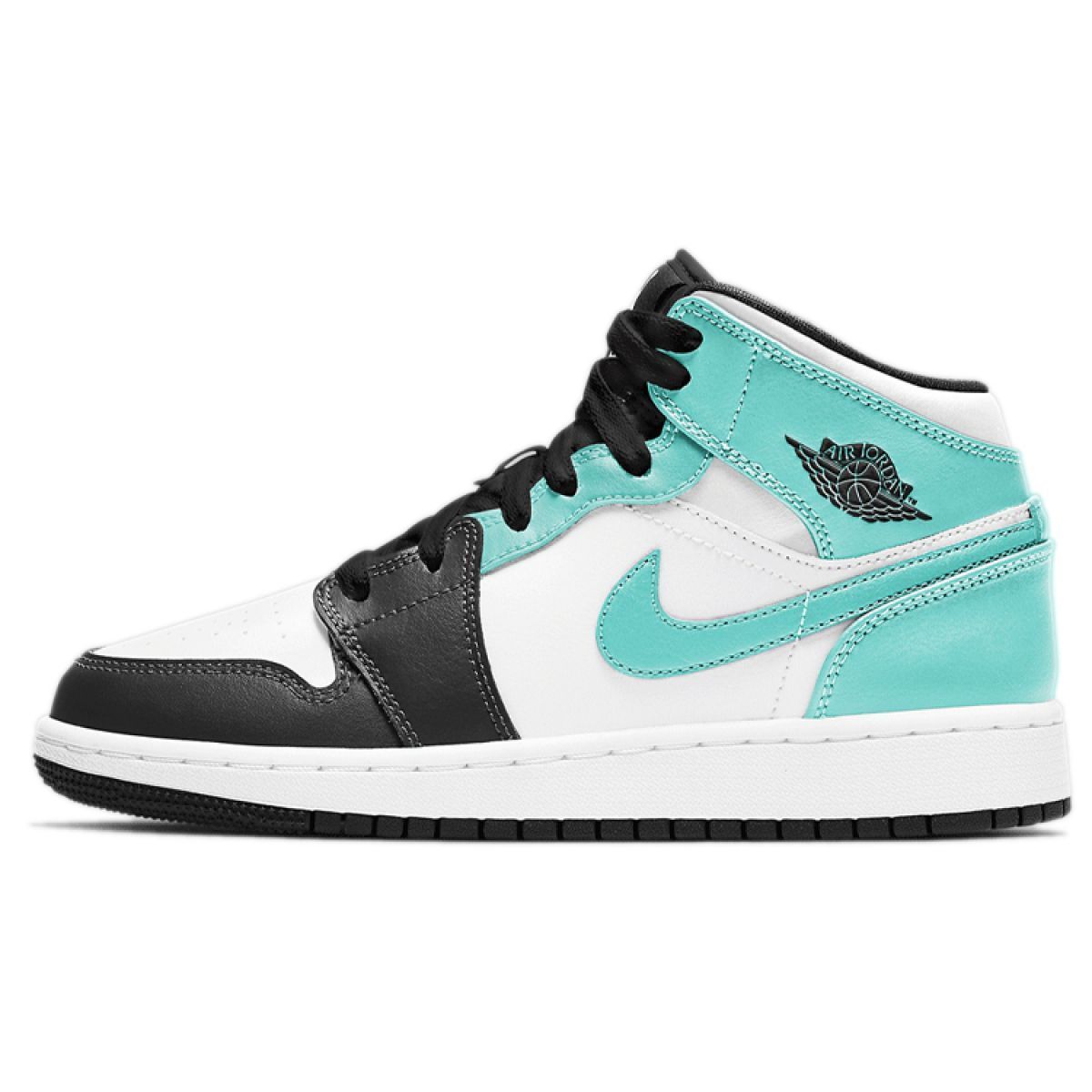 Подростковые кроссовки Jordan 1 Mid Tropical Twist Igloo GS