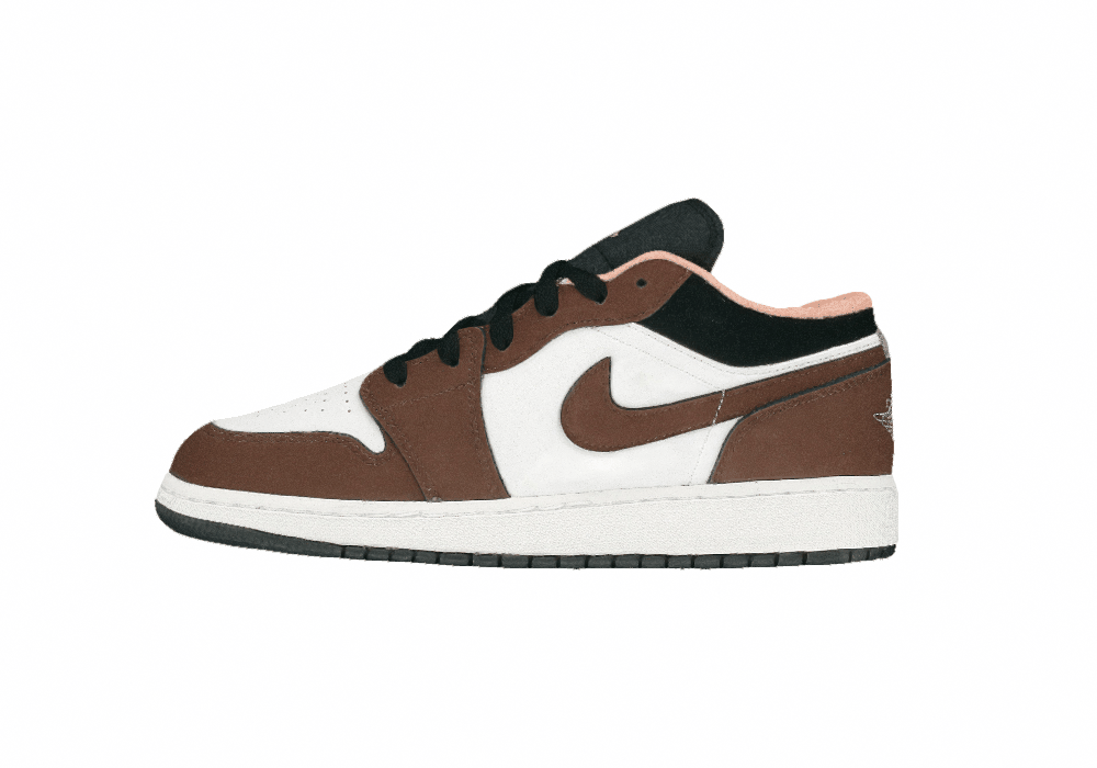 Подростковые кроссовки  Jordan 1 Low "Mocha" GS