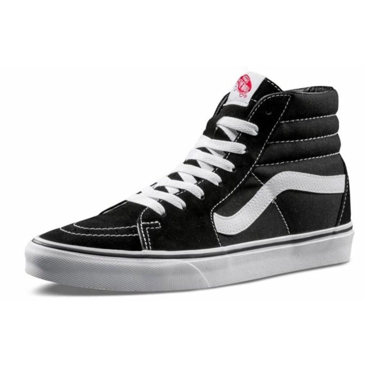 Кеды Vans SK8 Hi Black/Whaite