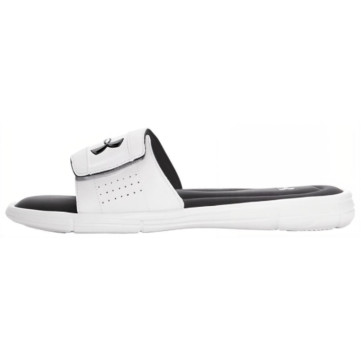 Мужские шлепанцы Under Armour Ignite V Black/White