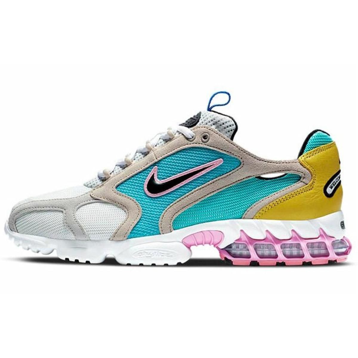 Кроссовки Nike Air Zoom Spiridon Cage 2 Grey/Blue/Pink