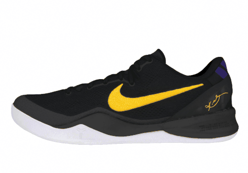 Кроссовки Nike Kobe 8 Protro Lakers Away Black/Purple/Yellow