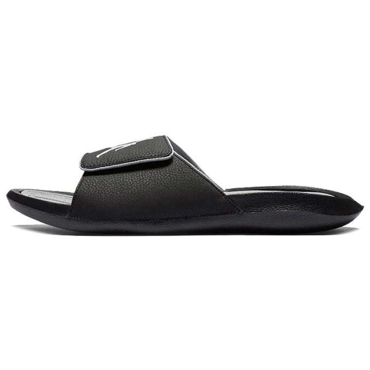 Мужские шлёпанцы Jordan Hydro 6 Black/White/Wolf Grey
