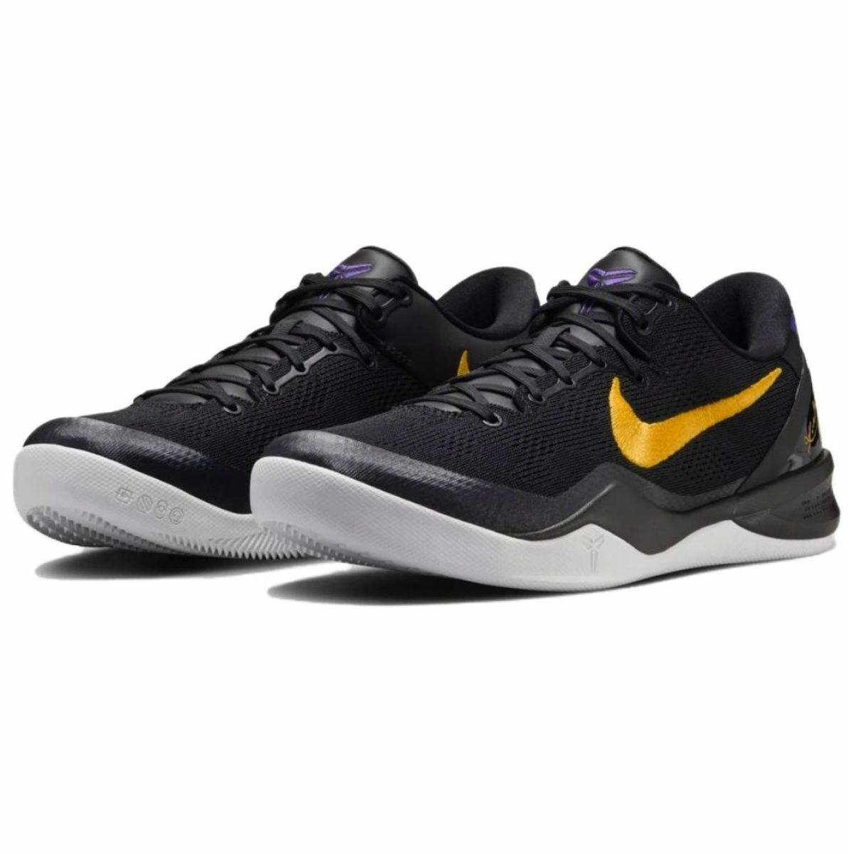 Кроссовки Nike Kobe 8 Protro Lakers Away Black/Purple/Yellow