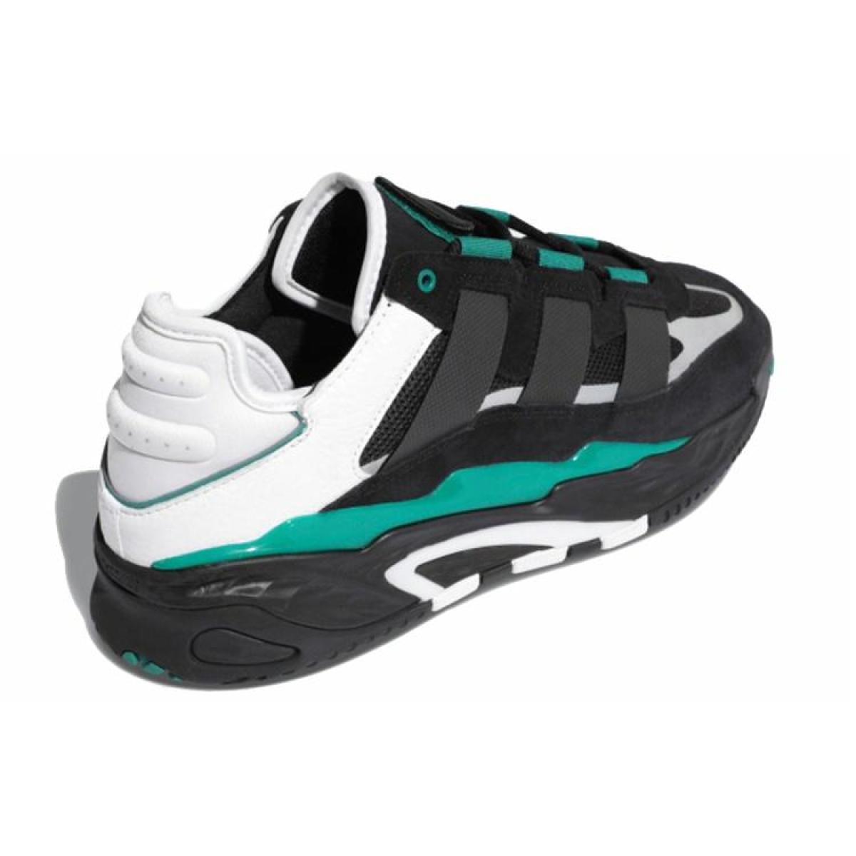 Кроссовки Adidas Originals Niteball Black/White/Green