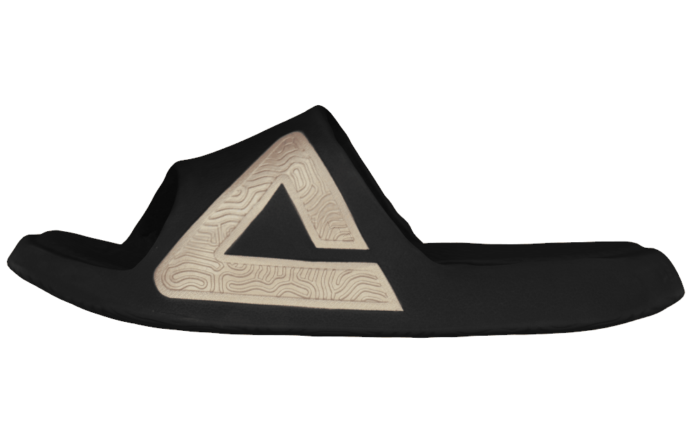 Мужские шлёпанцы Peak State Pole Classic Drag Black/Gold