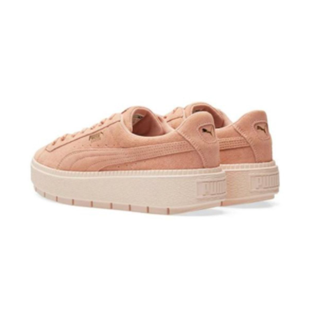 Женские кроссовки Fenty Beauty x Puma Platform Trace Rihanna Pink