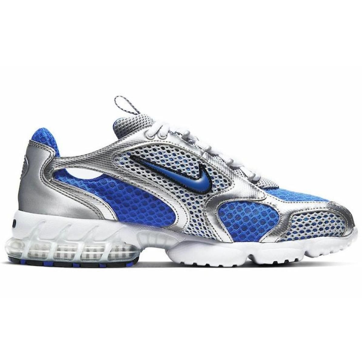 Мужские кроссовки Nike Air Zoom Spiridon Cage 2 Silver/Blue