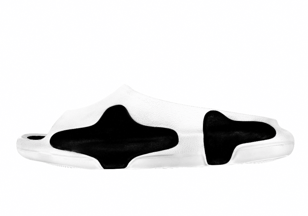 Шлёпанцы EQLZ Equalizer Oasis Slide White/Black