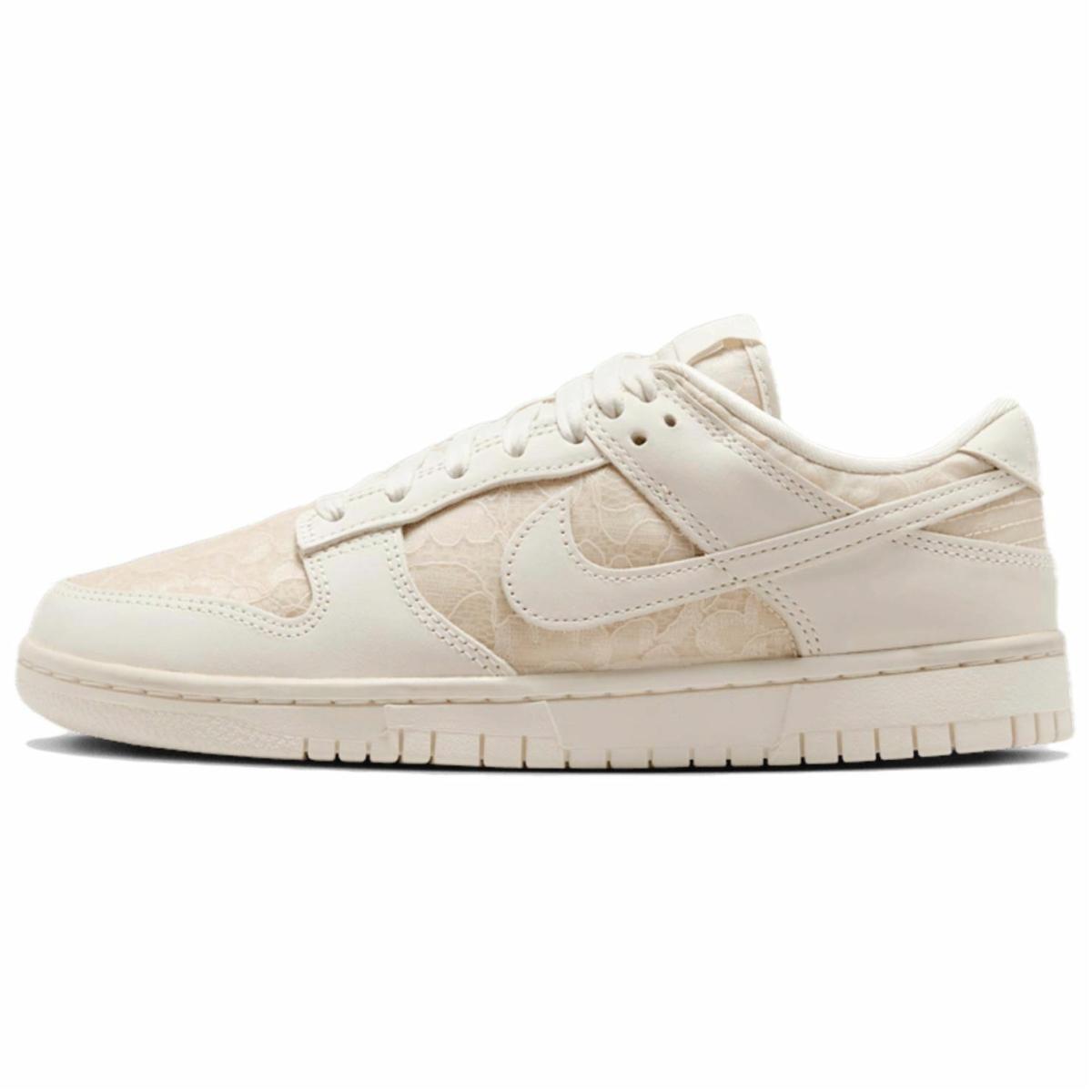 Женские кроссовки Nike Dunk LOW White/Pink