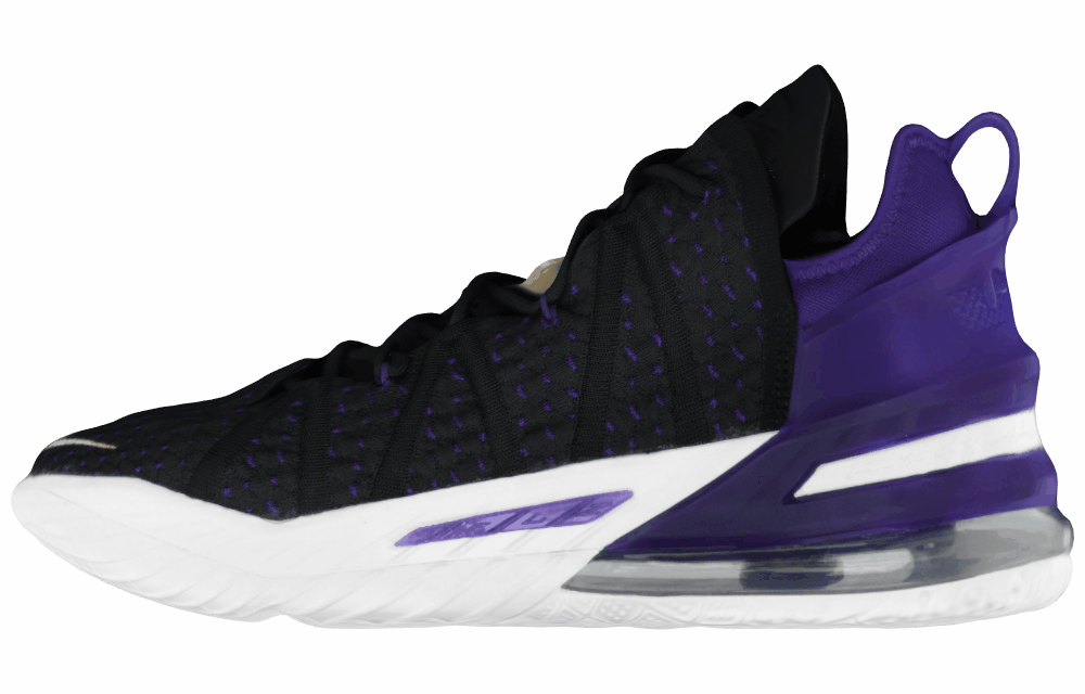 Кроссовки Nike Lebron 18 Black/Purple/Gold