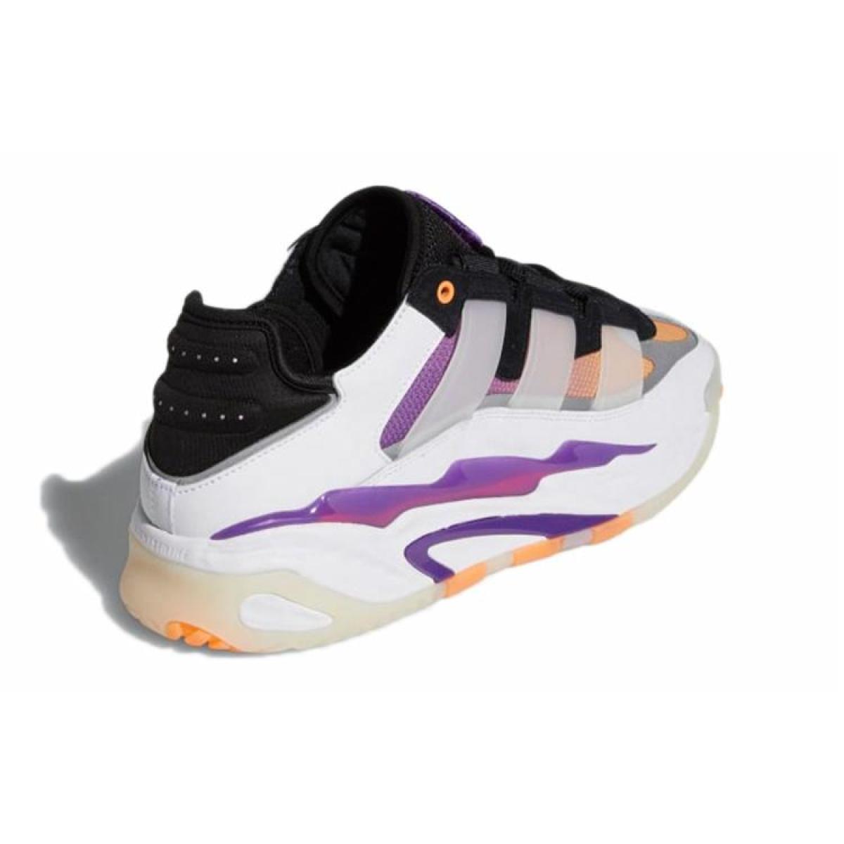 Кроссовки Adidas Originals Niteball 1.0 White/Black/Purple