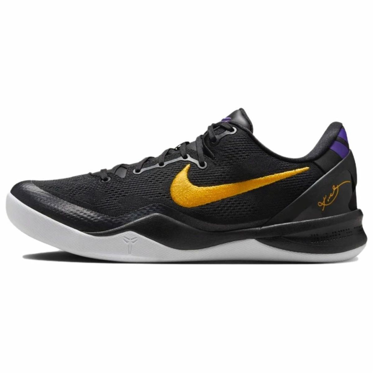 Кроссовки Nike Kobe 8 Protro Lakers Away Black/Purple/Yellow
