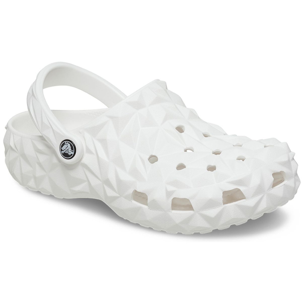 Сабо Crocs Classic Geometric Clog 3 cm White