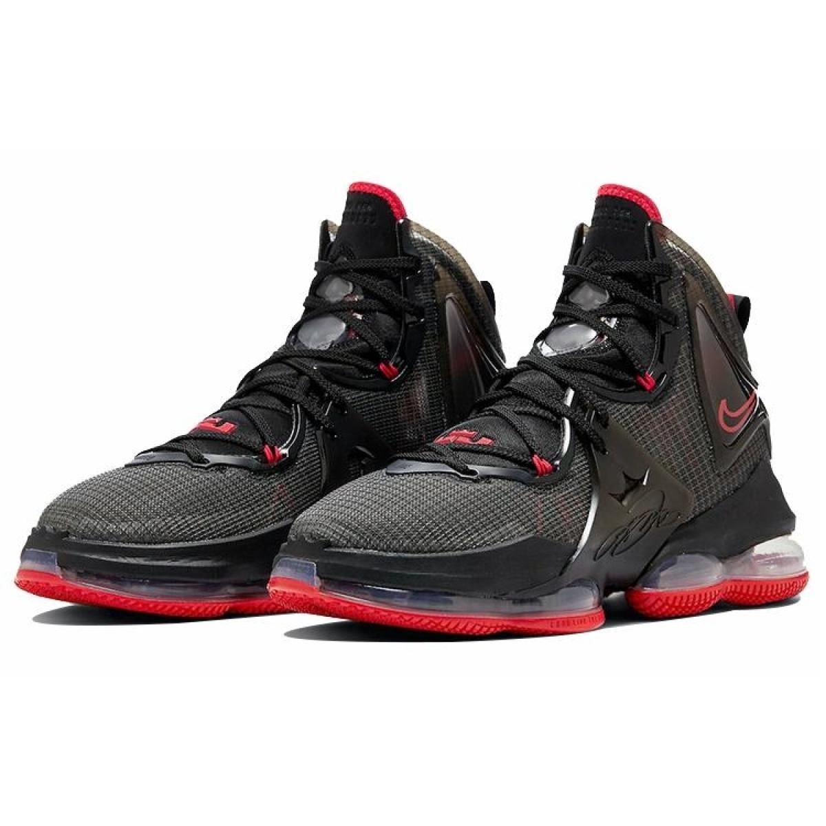 Кроссовки Nike Lebron 19 EP Bred Black/Red