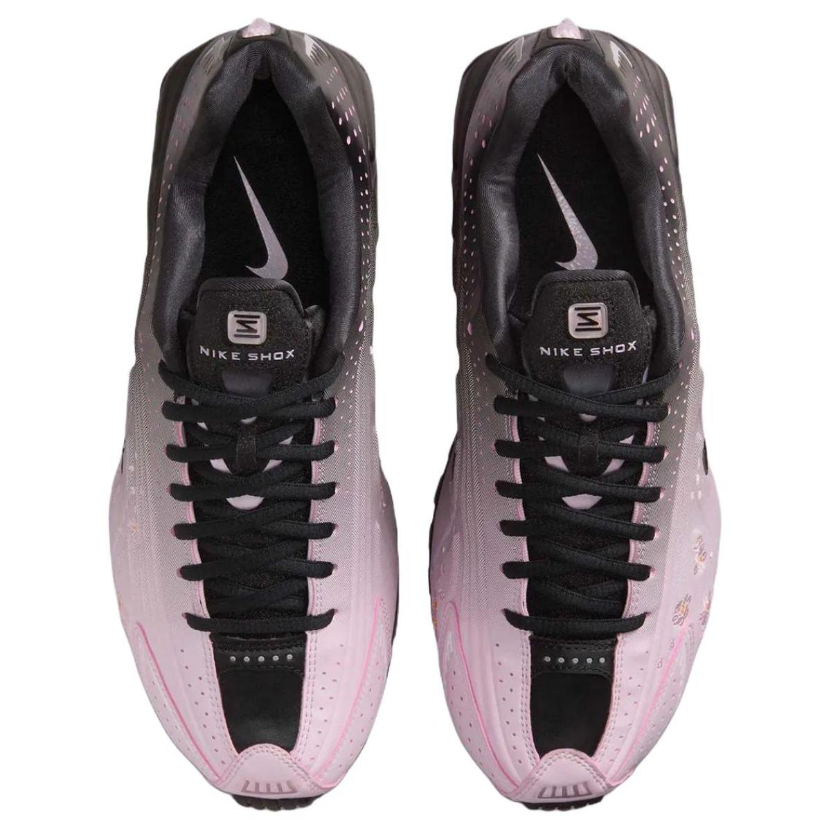 Женские кроссовки Nike Shox R4 Black/Pink