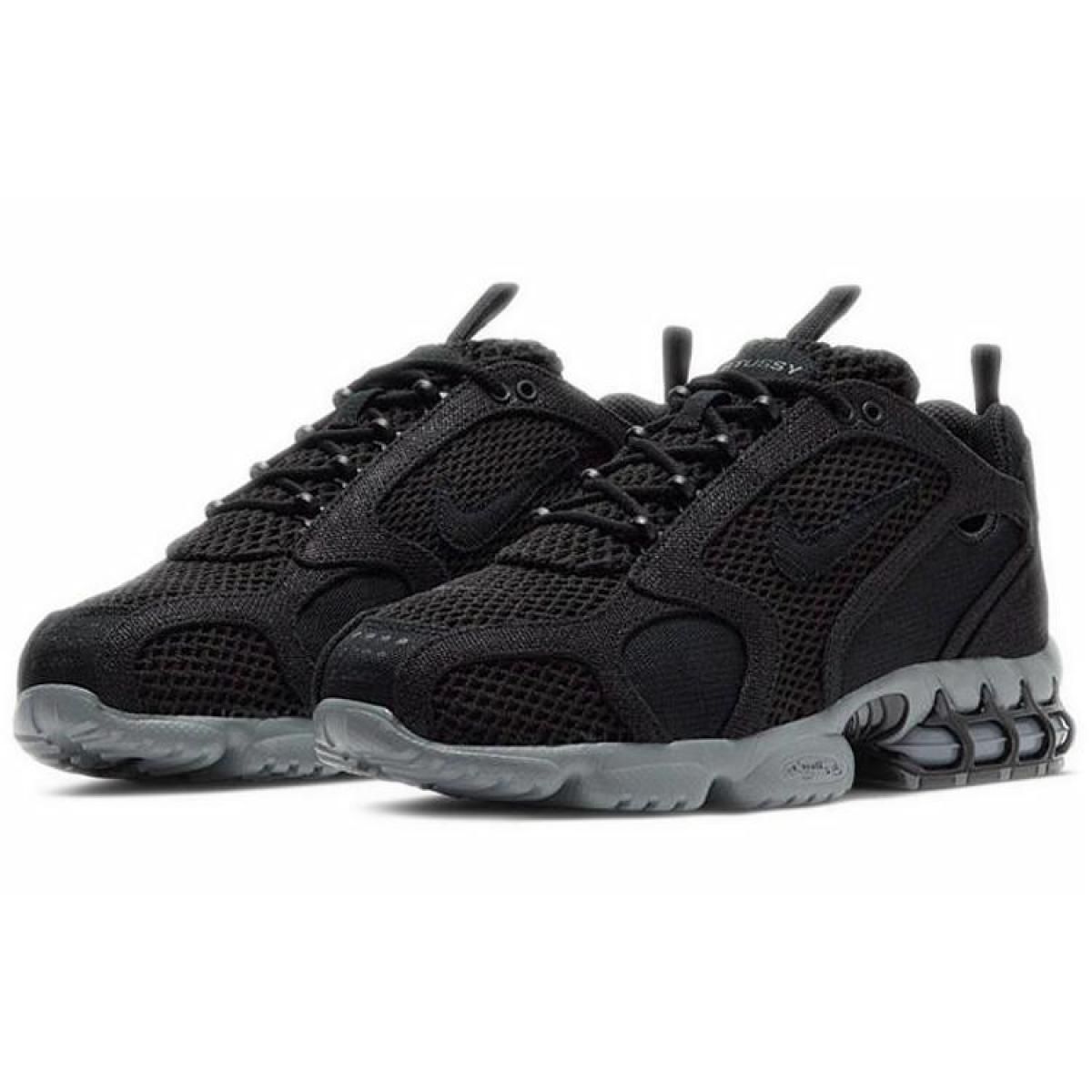 Кроссовки Stussy Nike Air Zoom Spiridon Cage 2 Black