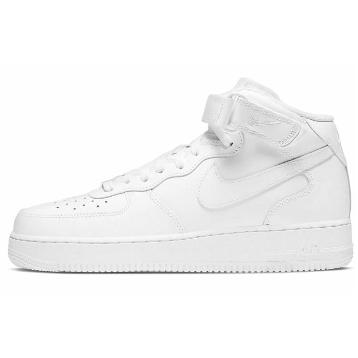 Мужские кроссовки Nike Air Force 1 Mid '07 White