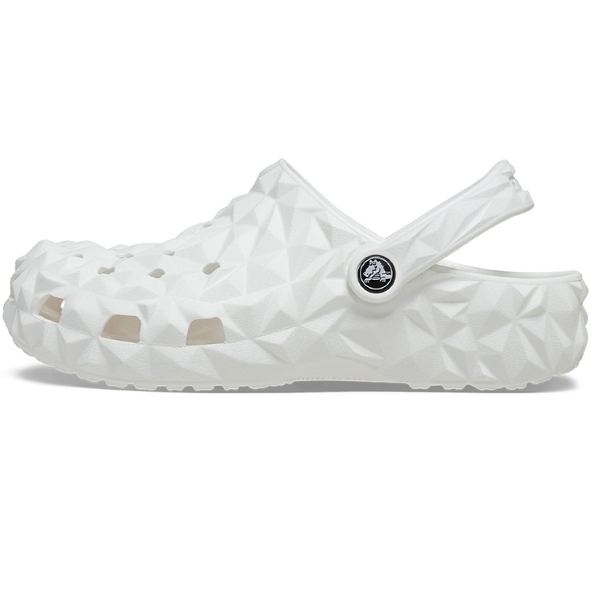 Сабо Crocs Classic Geometric Clog 3 cm White