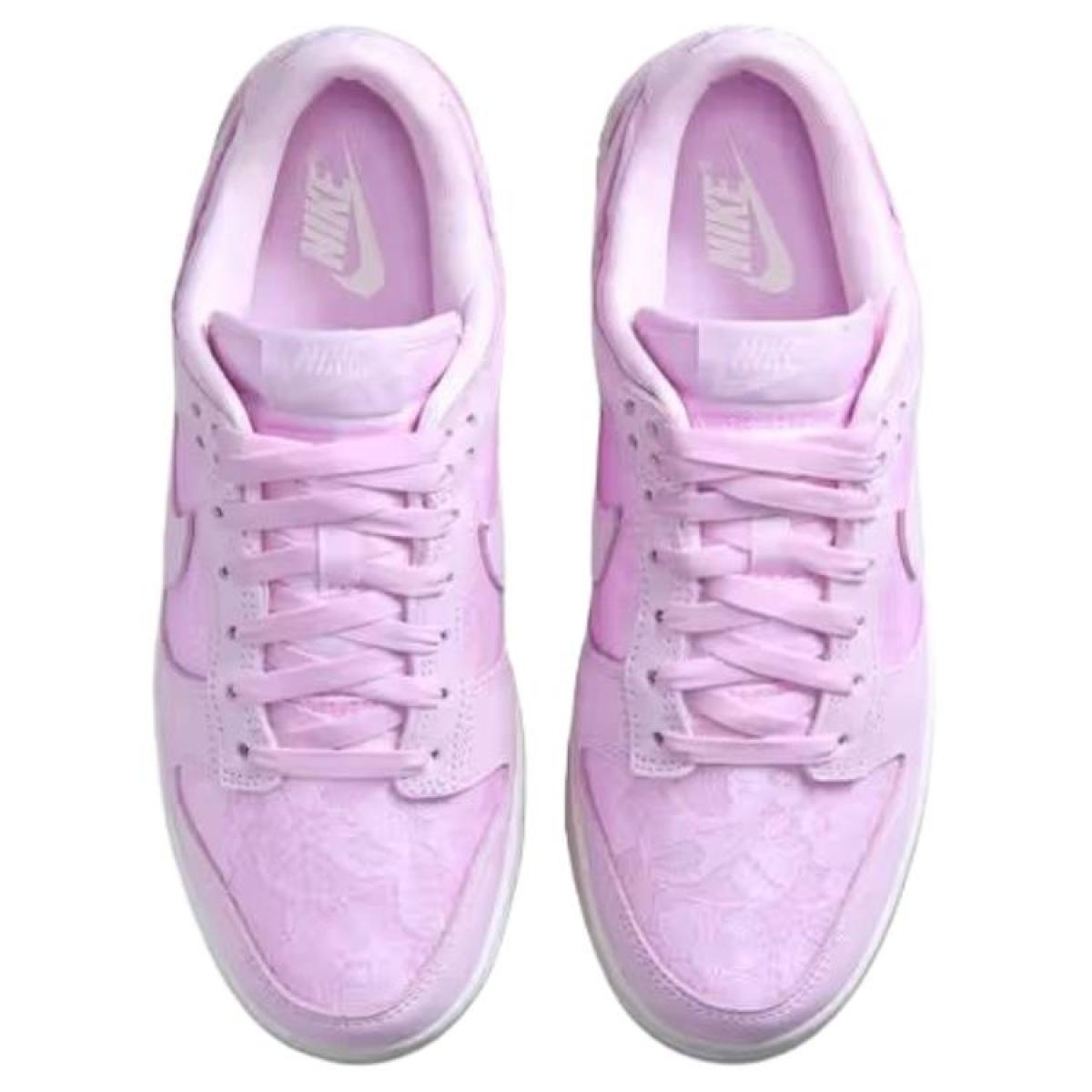 Женские кроссовки Nike Dunk Low “Lace” Pack Pink