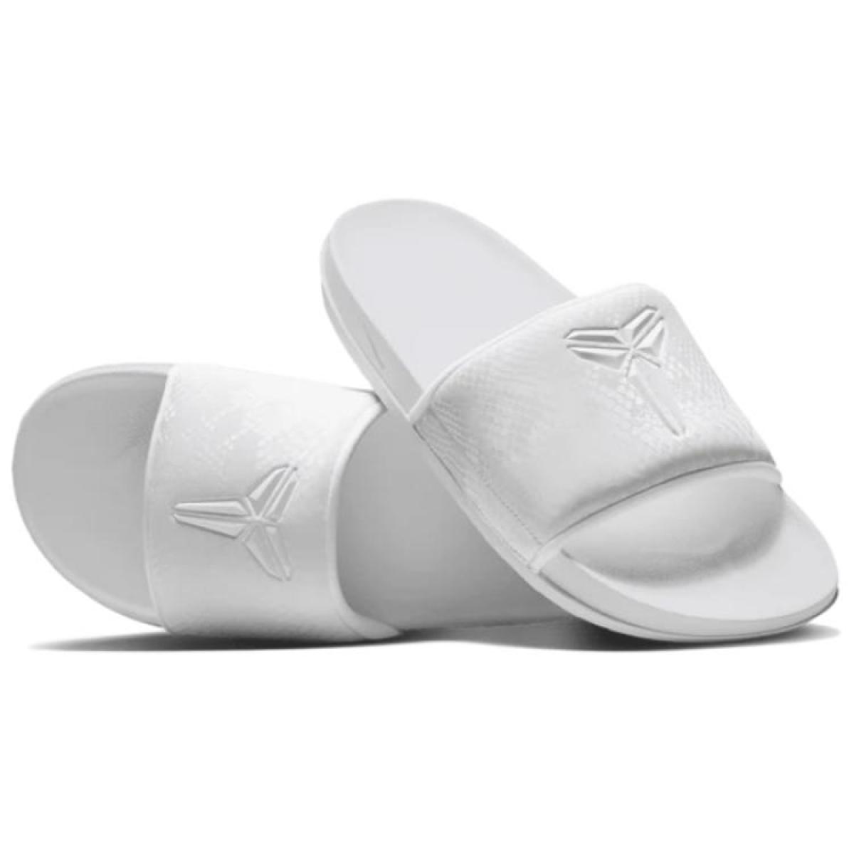 Мужские шлёпанцы Nike Kobe Offcourt White