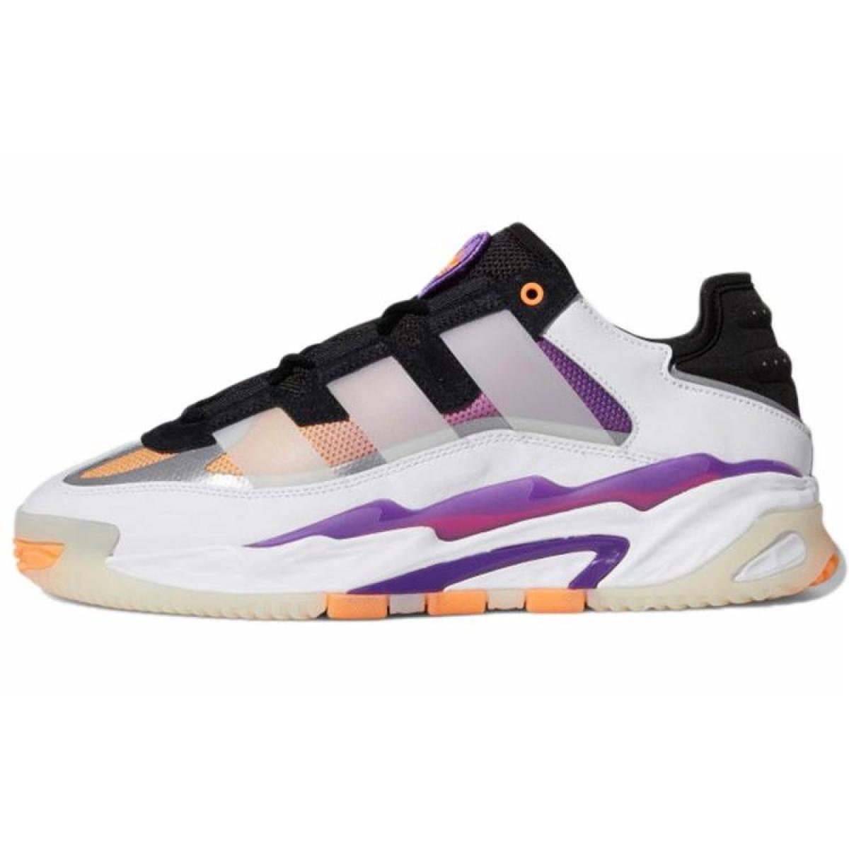 Кроссовки Adidas Originals Niteball 1.0 White/Black/Purple