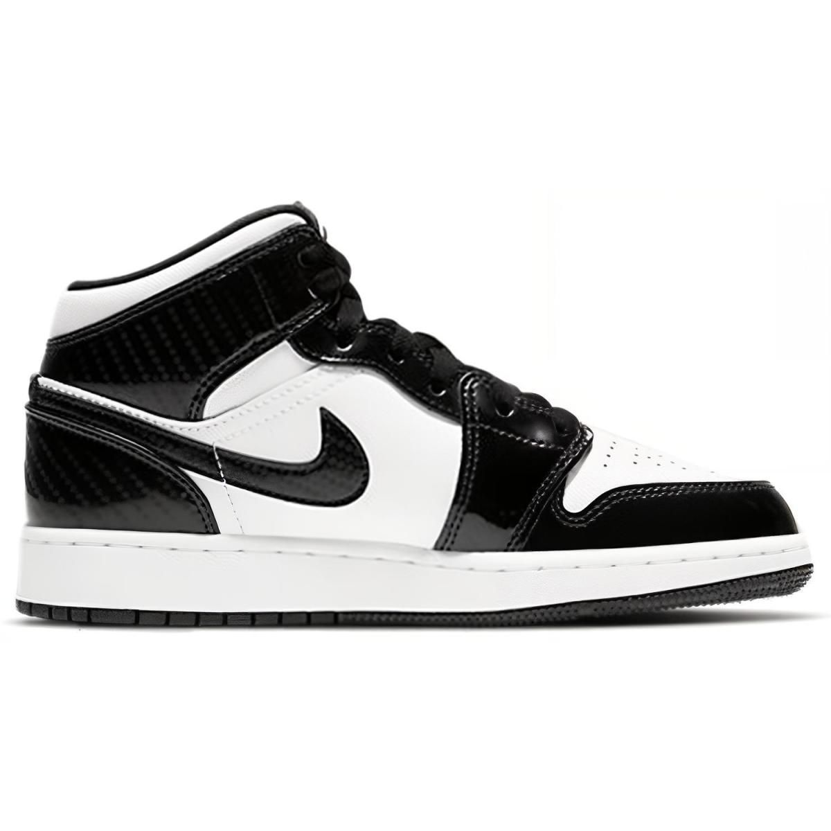 Подростковые кроссовки Air Jordan 1 Mid SE "All-Star Weekend 2021"  Black/White GS
