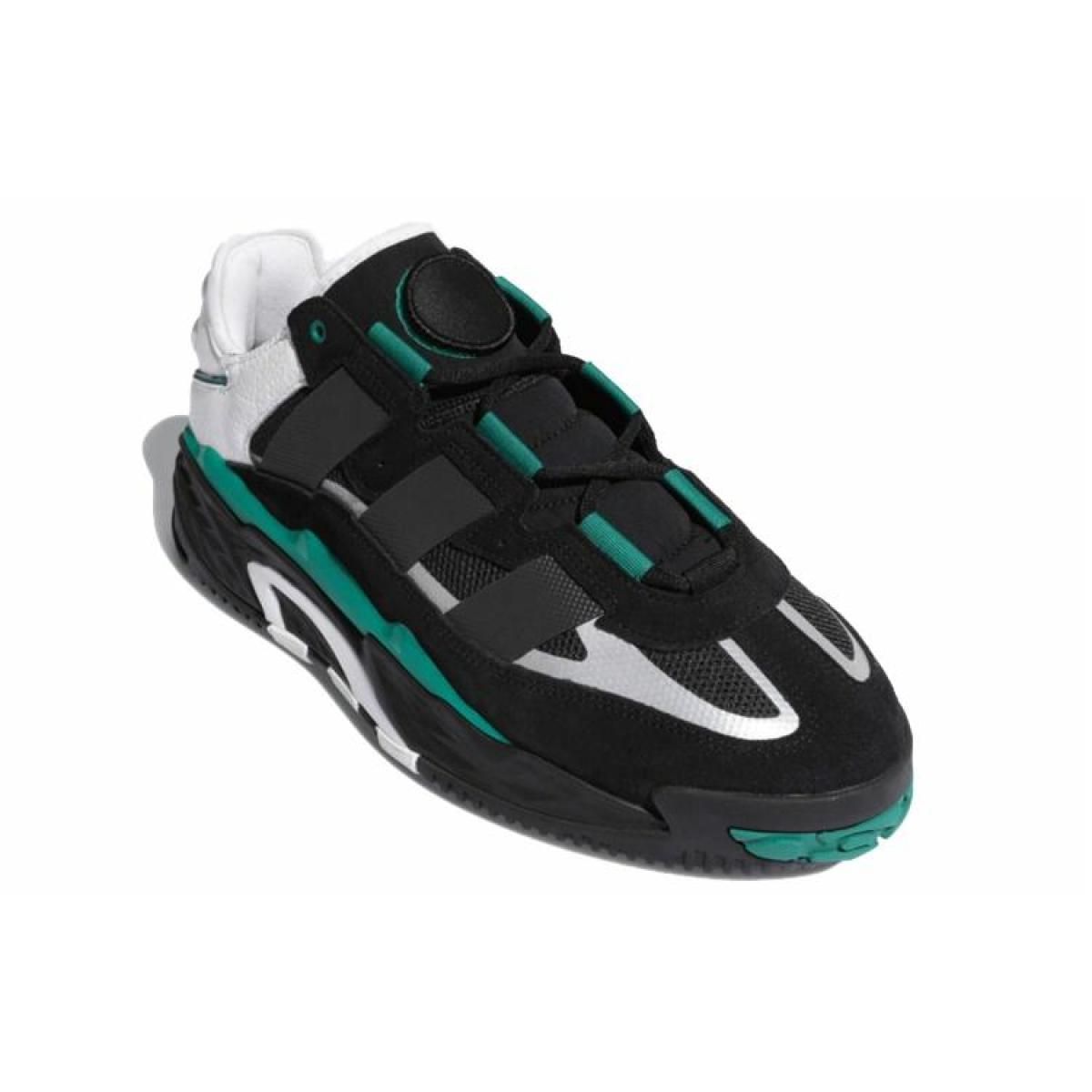 Кроссовки Adidas Originals Niteball Black/White/Green